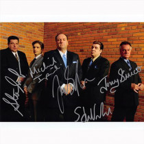 Autografo The Sopranos Cast by 5 Foto 20x25