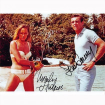 Autografo Sean Connery & Ursula Andress - James Bond Foto 20x25