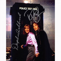Autografo Paul McGann & Daphne Ashbrook - Doctor Who foto 20x25