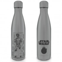 Bottiglia Star Wars (Han Carbonite) in metallo