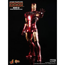 Hot Toys MMS 110 Iron Man – Mark III (Battle Damaged Version)