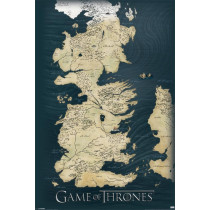 Poster Game of Thrones (Mappa)