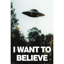Poster originale I WANT TO BELIEVE