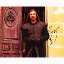 Autografo Sean Bean 2 - Game of Thrones - Il Trono di Spade Foto 20x25