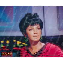Autografo Nichelle Nichols Star Trek Classica Foto 20x25 