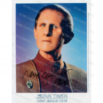 Autografo René Auberjonois 2 Star Trek DS9 Foto 20x25