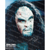 Autografo J.G. Hertzler Star Trek DS9 Foto 20x25
