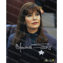 Autografo Marina Sirtis Star Trek Nemesi Foto 20x25