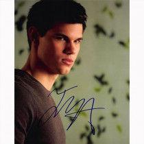 Autografo Taylor Lautner - Twilight Foto 20x25