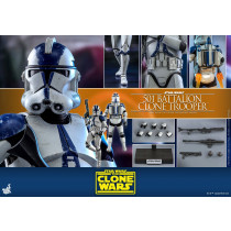  Hot Toys TMS 22 Star Wars : The Clone Wars – 501st Battalion Clone