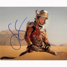 Autografo Matt Damon - The Martian Foto 20x25  
