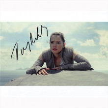 Autografo Star Wars Daisy Ridley 4 -Foto 20x25