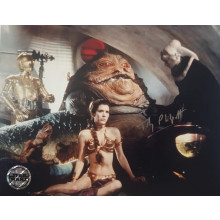 Autografo Toby Philpott Star Wars Jabba 6 Foto 20x25