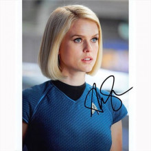 Autografo Alice Eve - Star TrekFoto 20x25