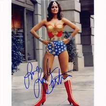 Autografo Lynda Carter - Wonder Woman Foto 20x25