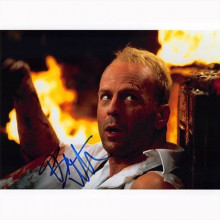 Autografo Bruce Willis - The Fifth Element Foto 20x25