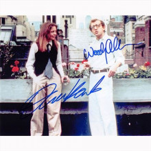 Autografo Woody Allen & Diane Keaton 2- Annie Hall Foto 20x25