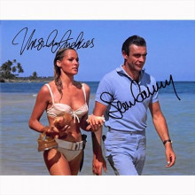 Autografo Sean Connery & Ursula Andress 3- James Bond Foto 20x25: