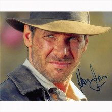 Autografo Harrison Ford - Indiana Jones 5 Foto 20x25: