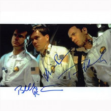 Autografo Apollo 13 Cast  3 Actors Foto 20x25