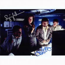 Autografo Sigourney Weaver & Tom Skerritt - Alien Foto 20x25