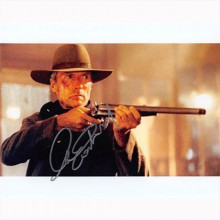Autografo Clint Eastwood - Unforgiven Foto 20x25