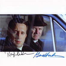 Autografo Roy Scheider & Gene Hackman - The French Connection Foto 20x25