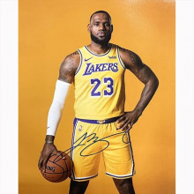 Autografo LeBron James - LA Lakers Foto 20x25 