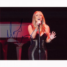 Autografo Mariah Carey Foto 20x25  