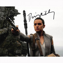 Autografo Star Wars Daisy Ridley 3  - Foto 20x25