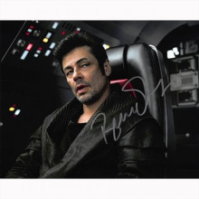Autografo Star Wars Benicio del Toro -  Foto 20x25