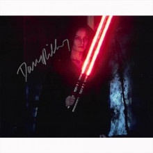 Autografo  Star Wars The Rise of Skywalker Daisy Ridley - Foto 20x25
