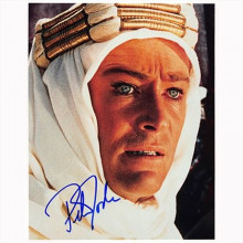 Autografo Peter O'Toole - Lawrence of Arabia Foto 20x25