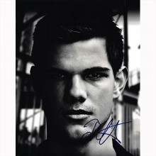 Autografo Taylor Lautner -  Foto 20x25