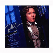 Autografo Paul McGann - Doctor Who Foto 20x25
