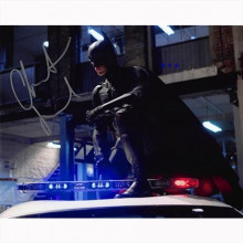 Autografo Christian Bale - 12 - Batman The Dark Knight Foto 20x25