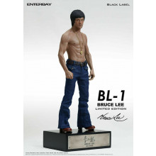 BRUCE LEE BLACK LABEL BL-1 1/6 SCALE STATUE #4151/5000 LIMITED EDITION ENTERBAY.