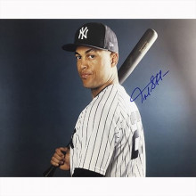 Autografo Giancarlo Stanton - New York Yankees Foto 20x25