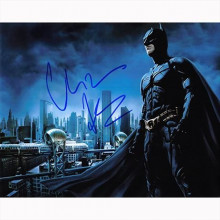 Autografo Christian Bale - Batman The Dark Knight Foto 20x25