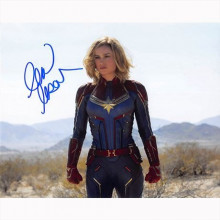 Autografo Brie Larson - Captain Marvel Foto 20x25