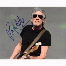 Autografo Roger Waters - Pink Floyd Foto 20x25