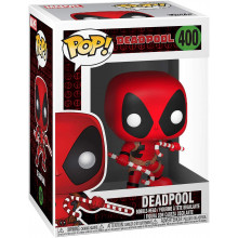 Funko Pop! Deadpool: Deadpool Holiday w/Candy Canes