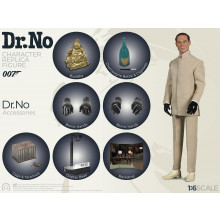 Dr. No Collector Figure Series Action Figure 1/6 Dr. No JAMES BOND 007 Limited Edition 30 cm