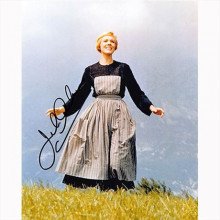 Autografo Julie Andrews - Sound of Music Foto 20x25
