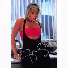 Autografo Sharon Stone - Total Recall Foto 20x25 