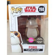 Funko Pop!  Star Wars limited #198 Porg Flocked Exclusive