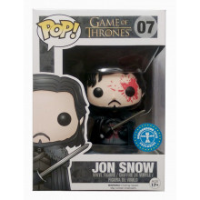 Funko Pop! Game of Thrones Jon Snow blod, #07 Exclusive 