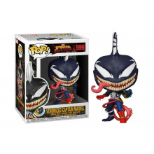 FUNKO POP! Spiderman Maximum Venom: Venomized Captain Marvel #599