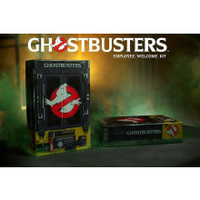 GHOSTBUSTERS EMPLOYEE WELCOME KIT SET DA COLLEZIONE DOCTOR COLLECTOR