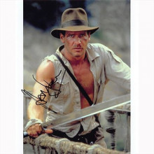 Autografo Harrison Ford - Indiana Jones 2 Foto 20x25